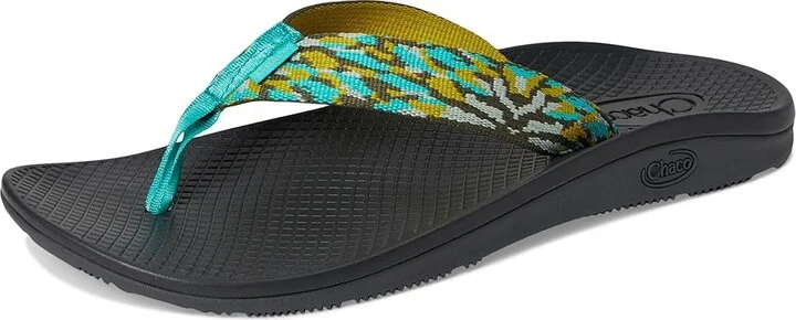Chaco Classic Flip Women's Shoes Flare Caribbean : 12 B - Medium, Textile - Image 5
