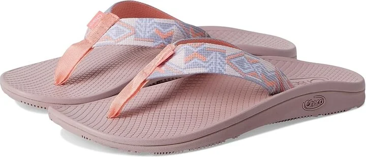 Chaco Classic Flip Women's Shoes Paddle Lilac Blush : 5 B - Medium, Textile