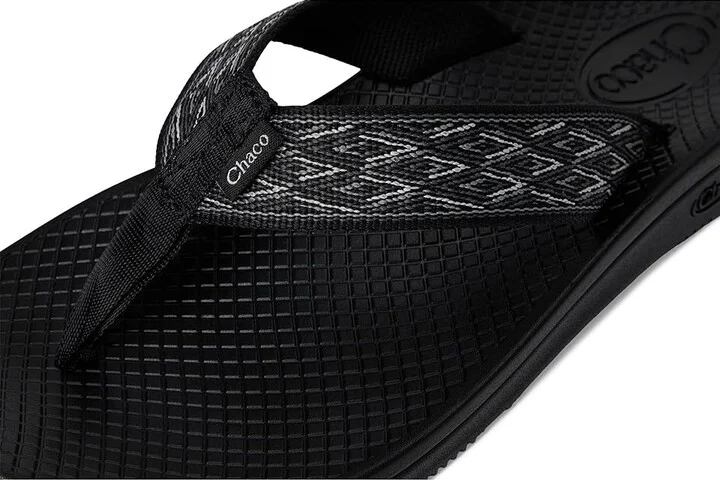 Chaco Classic Flip Women's Shoes Summit Black/White : 6 B - Medium, Textile - Image 7