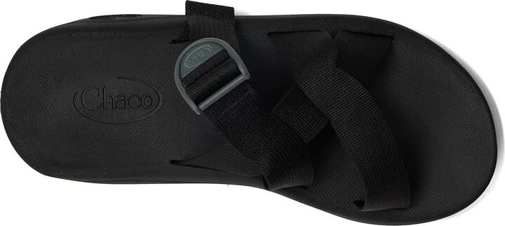 Chaco Cushz Slide Men's Sandals Black : 11 D - Medium, Synthetic - Image 2