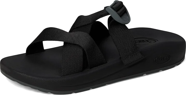 Chaco Cushz Slide Men's Sandals Black : 11 D - Medium, Synthetic - Image 5