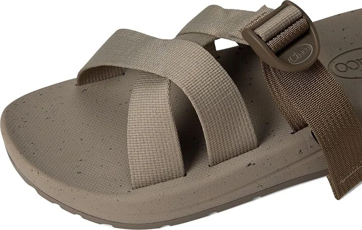 Chaco Cushz Slide Men's Sandals Silt : 9 D - Medium, Synthetic - Image 7