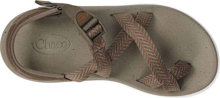 Chaco Cushz Toe-Loop Men's Sandals Frond Truffle : 8 D - Medium, Synthetic - Image 2