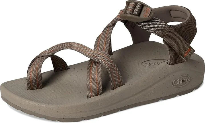 Chaco Cushz Toe-Loop Men's Sandals Frond Truffle : 8 D - Medium, Synthetic - Image 5