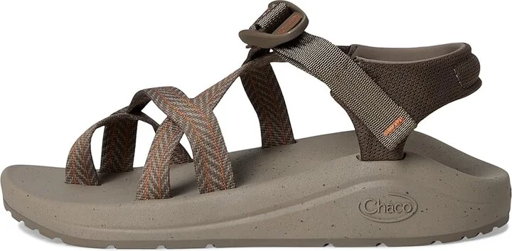 Chaco Cushz Toe-Loop Men's Sandals Frond Truffle : 8 D - Medium, Synthetic - Image 6