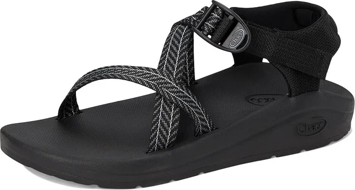Chaco Cushz Women's Sandals Frond Black : 6 B - Medium, Synthetic - Image 5
