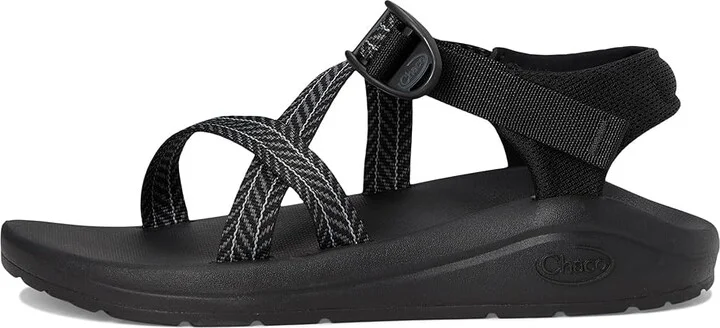Chaco Cushz Women's Sandals Frond Black : 6 B - Medium, Synthetic - Image 6