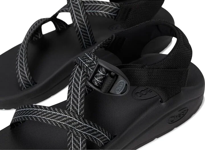 Chaco Cushz Women's Sandals Frond Black : 6 B - Medium, Synthetic - Image 7