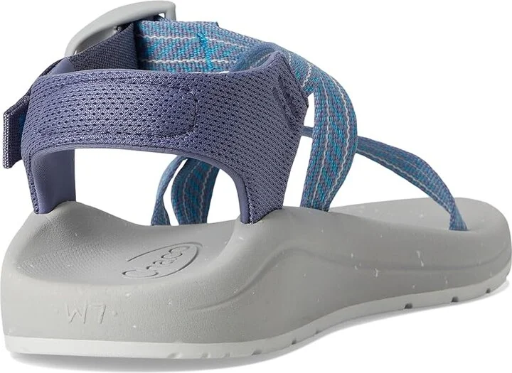 Chaco Cushz Women's Sandals Frond Pacific : 7 B - Medium, Synthetic - Image 4