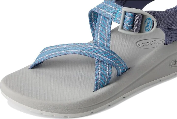 Chaco Cushz Women's Sandals Frond Pacific : 7 B - Medium, Synthetic - Image 7
