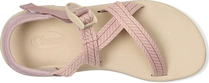 Chaco Cushz Women's Sandals Frond Pink Salt : 8 B - Medium, Synthetic - Image 2