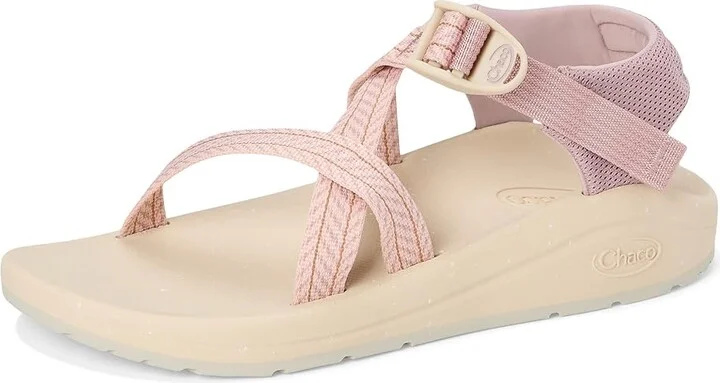 Chaco Cushz Women's Sandals Frond Pink Salt : 8 B - Medium, Synthetic - Image 5