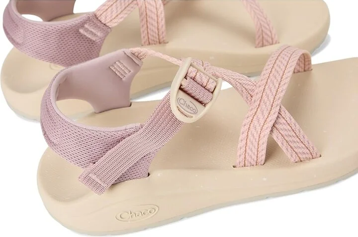 Chaco Cushz Women's Sandals Frond Pink Salt : 8 B - Medium, Synthetic - Image 7