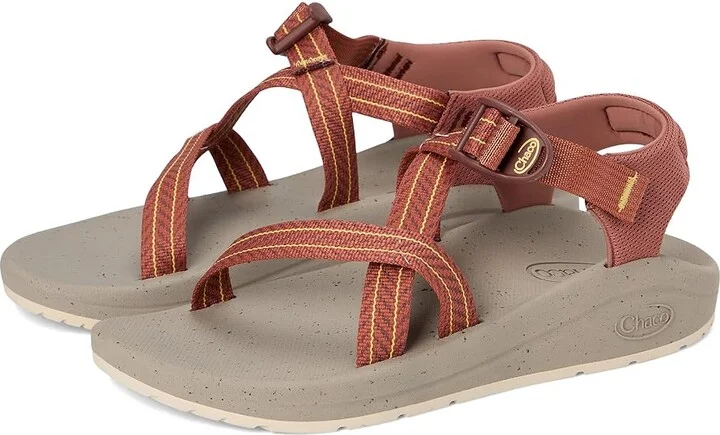 Chaco Cushz Women's Sandals Frond Syrup : 5 B - Medium, Synthetic