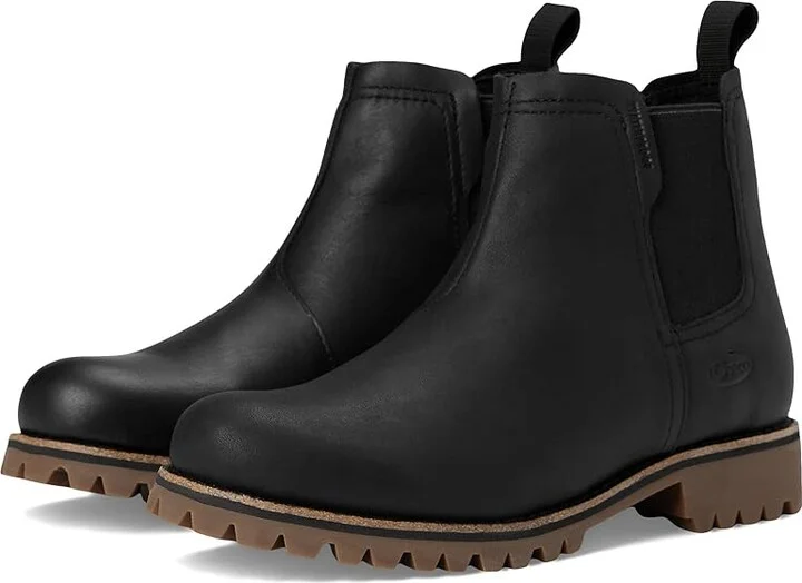 Chaco Fields Chelsea WP Women's Rain Boots True Black : 9.5 B - Medium, Leather
