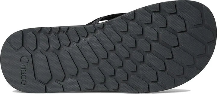 Chaco Lowdown Leather Flip Men's Sandals Black : 11 D - Medium - Image 3