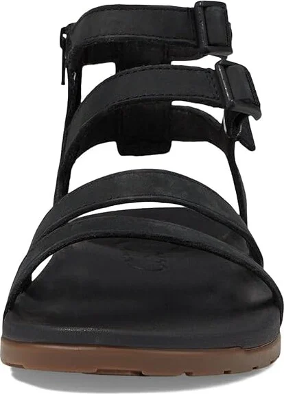 Chaco Lowdown Leather Strappy High Women's Sandals Black 1 : 10 B - Medium - Image 2
