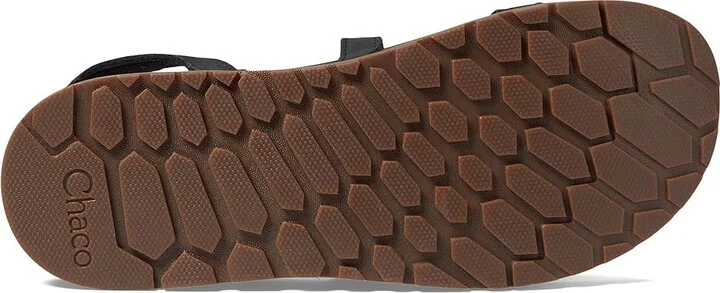 Chaco Lowdown Leather Strappy Women's Sandals Black 1 : 12 B - Medium, Leather/Rubber - Image 3