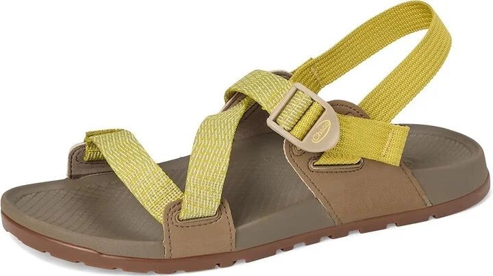 Chaco Lowdown Sandal Women's Shoes Meadow Green Olive : 11 B - Medium, Textile - Image 5