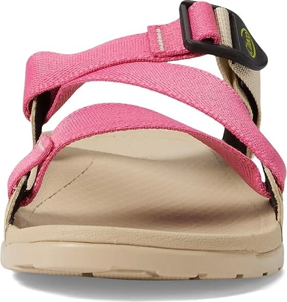 Chaco Lowdown Slide Women's Shoes Hot Pink 1 : 8 B - Medium, Textile/Synthetic - Image 2