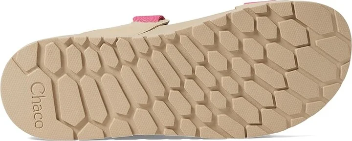 Chaco Lowdown Slide Women's Shoes Hot Pink 1 : 8 B - Medium, Textile/Synthetic - Image 3