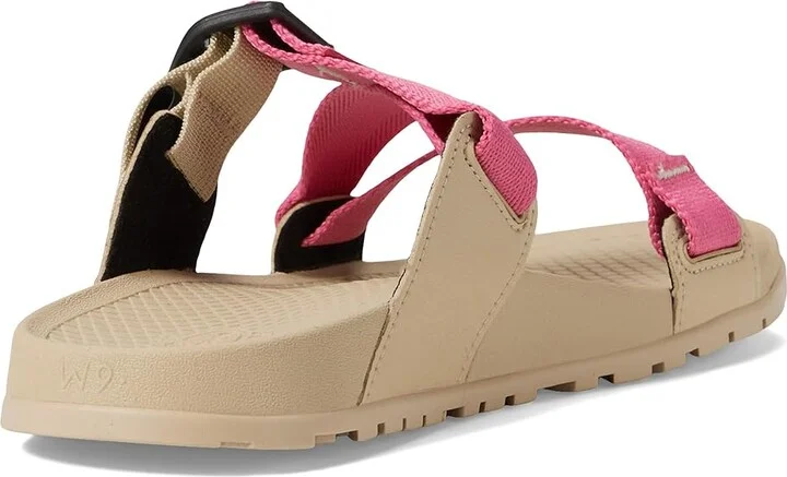 Chaco Lowdown Slide Women's Shoes Hot Pink 1 : 8 B - Medium, Textile/Synthetic - Image 4