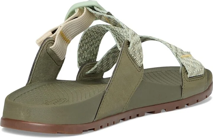 Chaco Lowdown Slide Women's Shoes Meadow Laurel Green : 5 B - Medium, Textile/Synthetic - Image 4