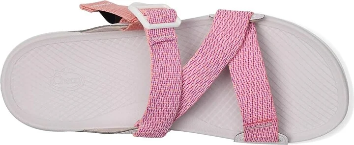 Chaco Lowdown Slide Women's Shoes Meadow Rose : 5 B - Medium, Textile/Synthetic - Image 2