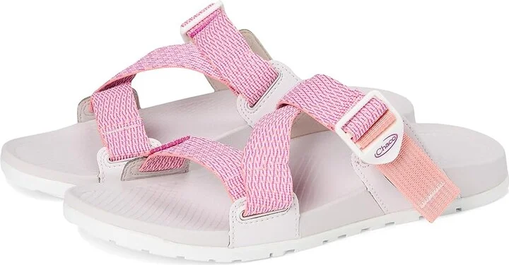 Chaco Lowdown Slide Women's Shoes Meadow Rose : 5 B - Medium, Textile/Synthetic