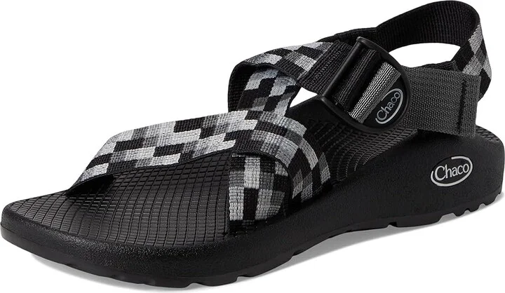 Chaco Mega Z Classic Women's Sandals Pixel Black/White : 6 B - Medium, Rubber/Synthetic - Image 5