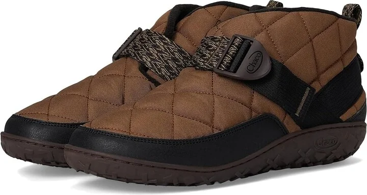 Chaco Ramble Rugged Men's Boots Dark Sand : 13 D - Medium, Canvas
