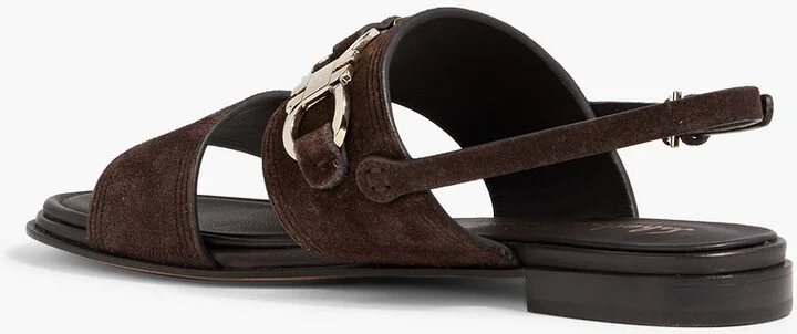 Chaim 10 embellished suede slingback sandals - Image 3