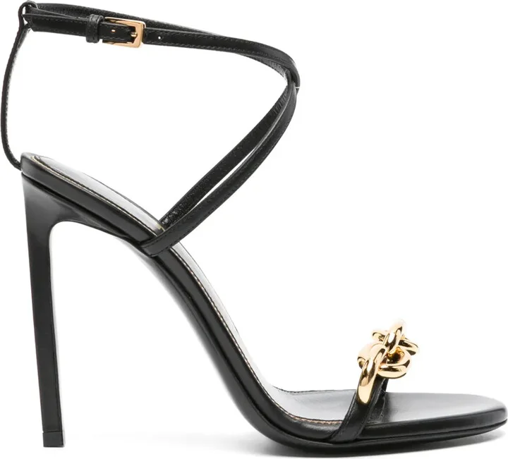 Chain 105mm leather sandals