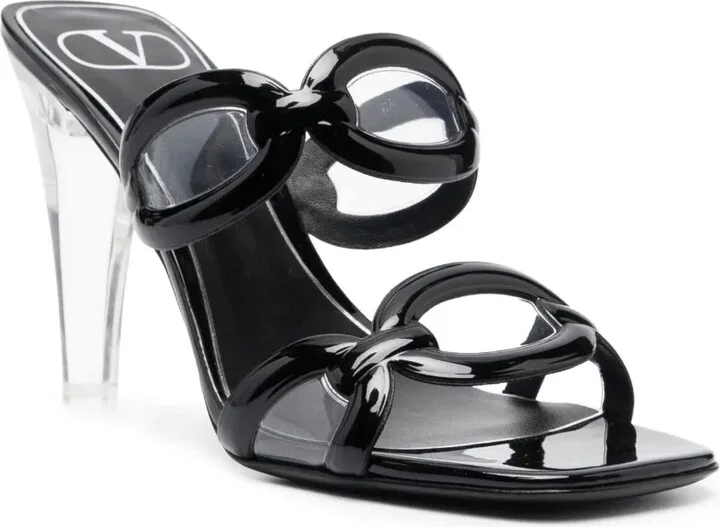Chain 1067 100mm leather sandals - Image 2