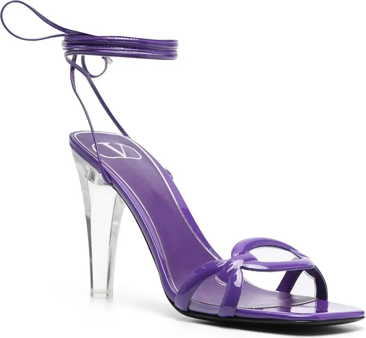 Chain 1967 110mm leather sandals - Image 2