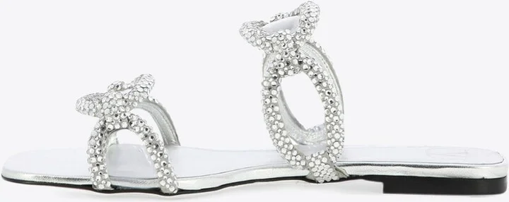 Chain 1967 Crystal Embellished Sandals - Image 2