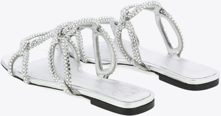 Chain 1967 Crystal Embellished Sandals - Image 3