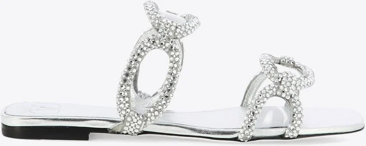 Chain 1967 Crystal Embellished Sandals