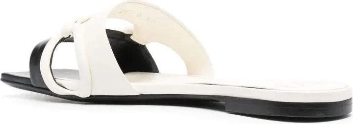 Chain 1967 leather flat sandals - Image 3