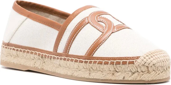 Chain-Appliqué Espadrilles - Image 2