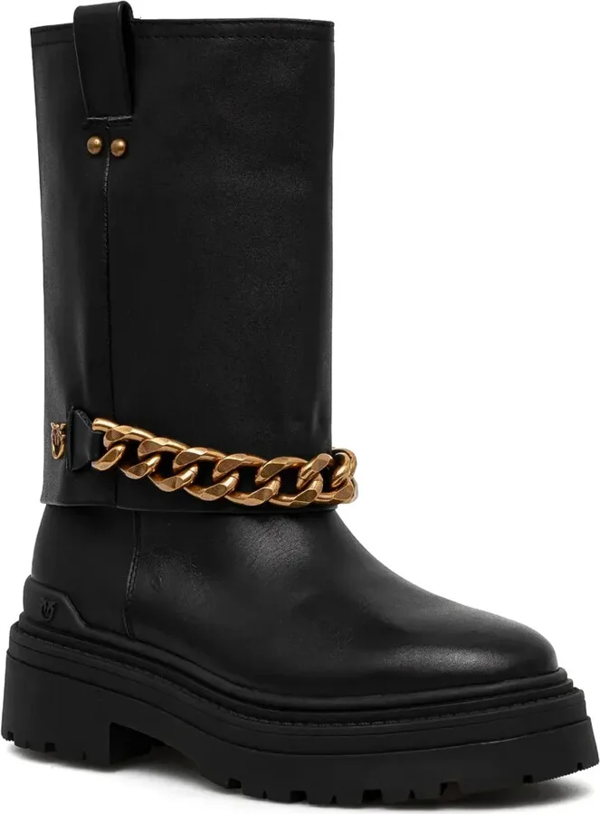 Chain-Detail Boots - Image 2