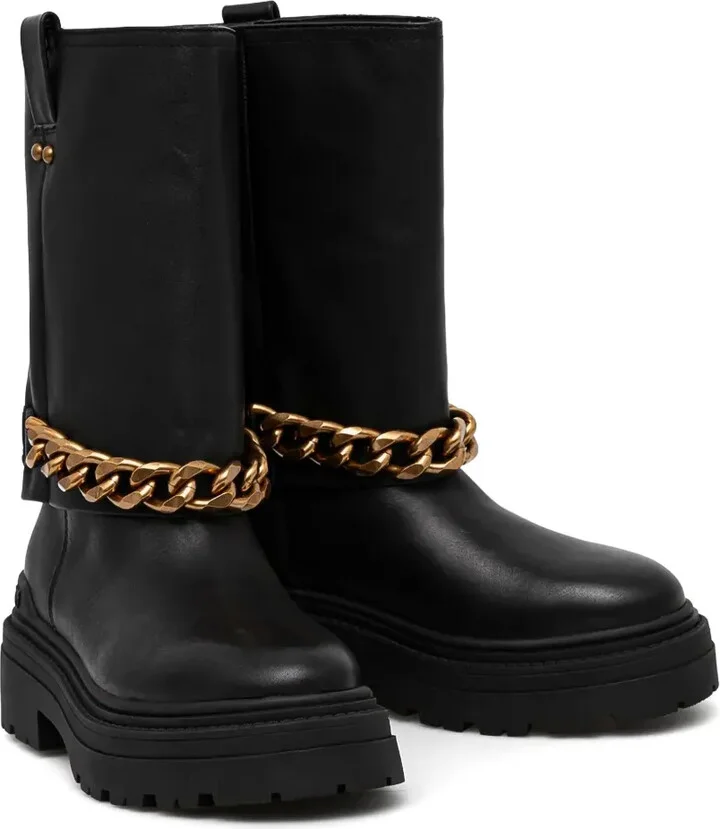 Chain-Detail Boots - Image 3