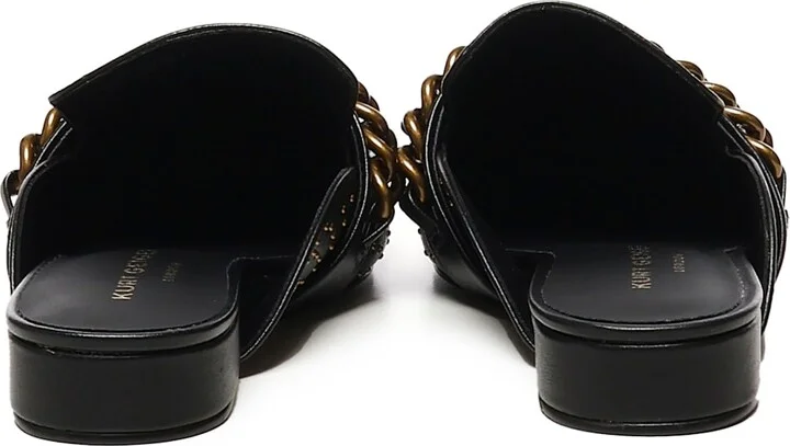 Chain Detail Chelsea Mules - Image 3