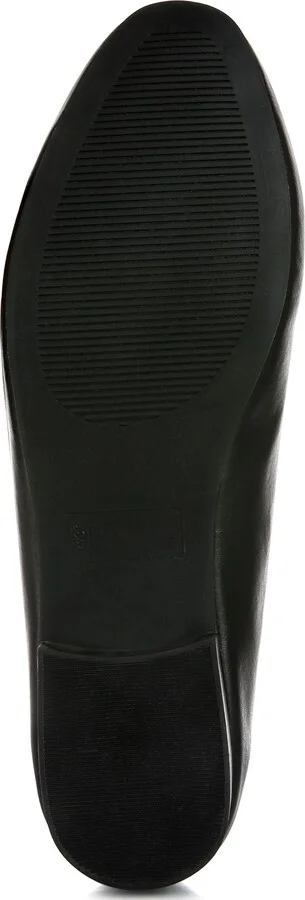 Chain Detail Faux Leather Loafer - Image 7