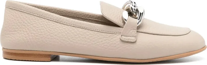 Chain-Detail Loafers