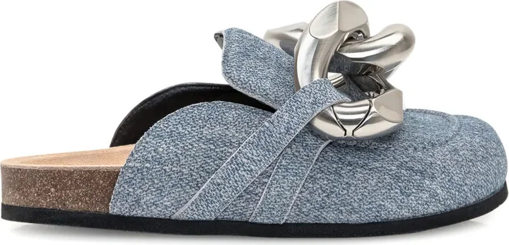 Chain-Detail Mules