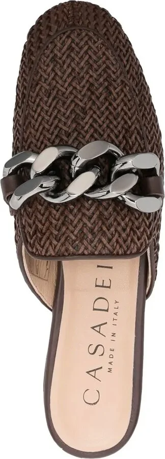 Chain-Detail Slip-On Mules - Image 4