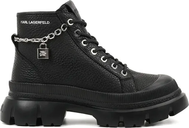 Chain-Embellished Boots