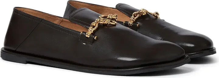 Chain-Embellished Loafers - Image 2