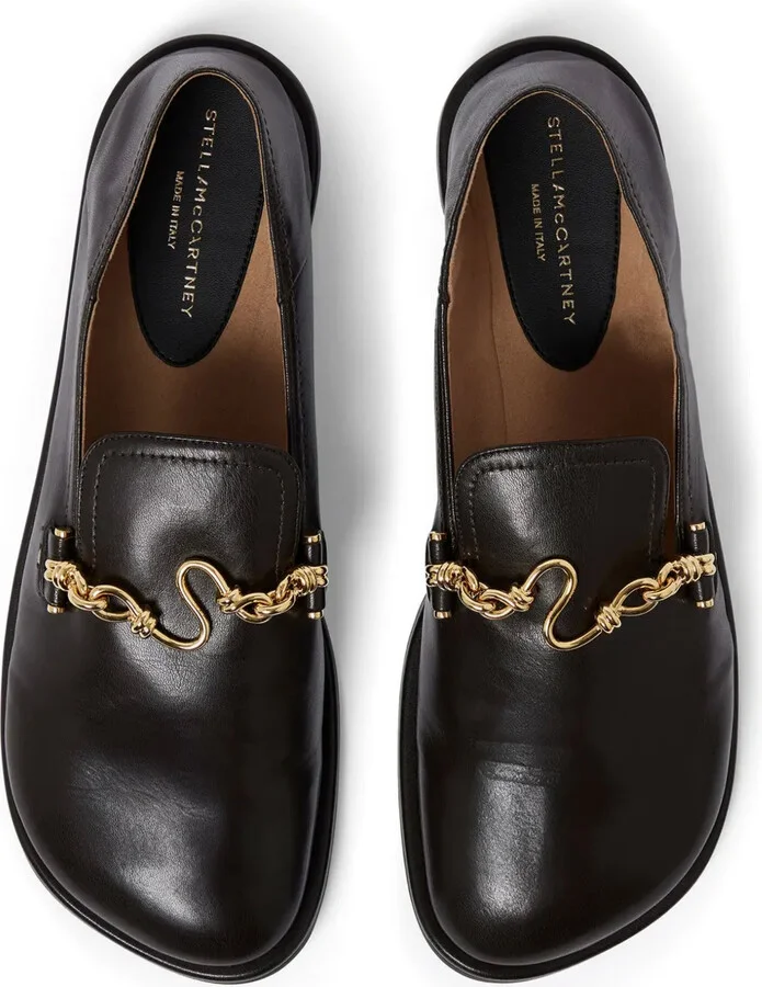 Chain-Embellished Loafers - Image 4